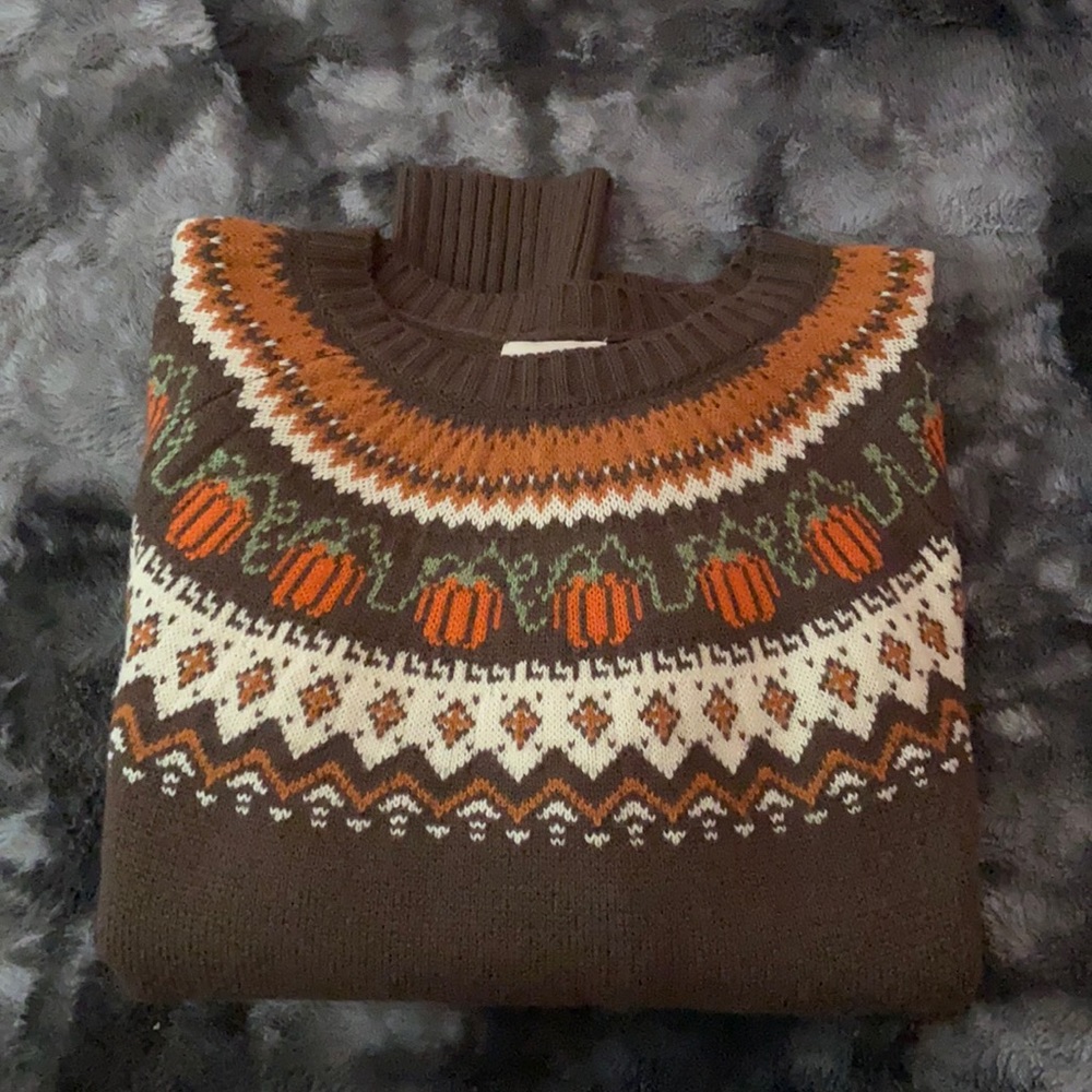 Kiel James Patrick Cozy Pumpkin Sweater Medium